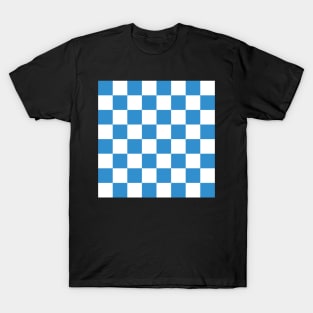 Checkerboard blue T-Shirt